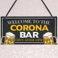 Novelty CORONA BAR Sign Open After 10 Home Bar Pub Sign