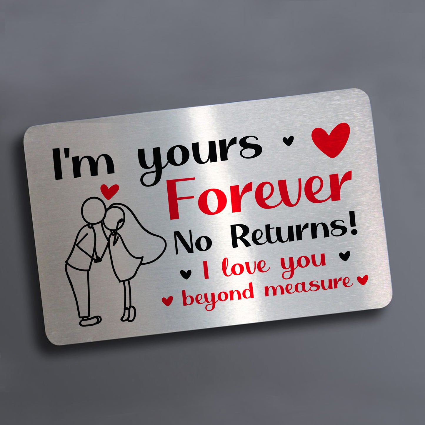 Im Yours Forever Unusual Gift For Him Her Boyfriend Girlfriend
