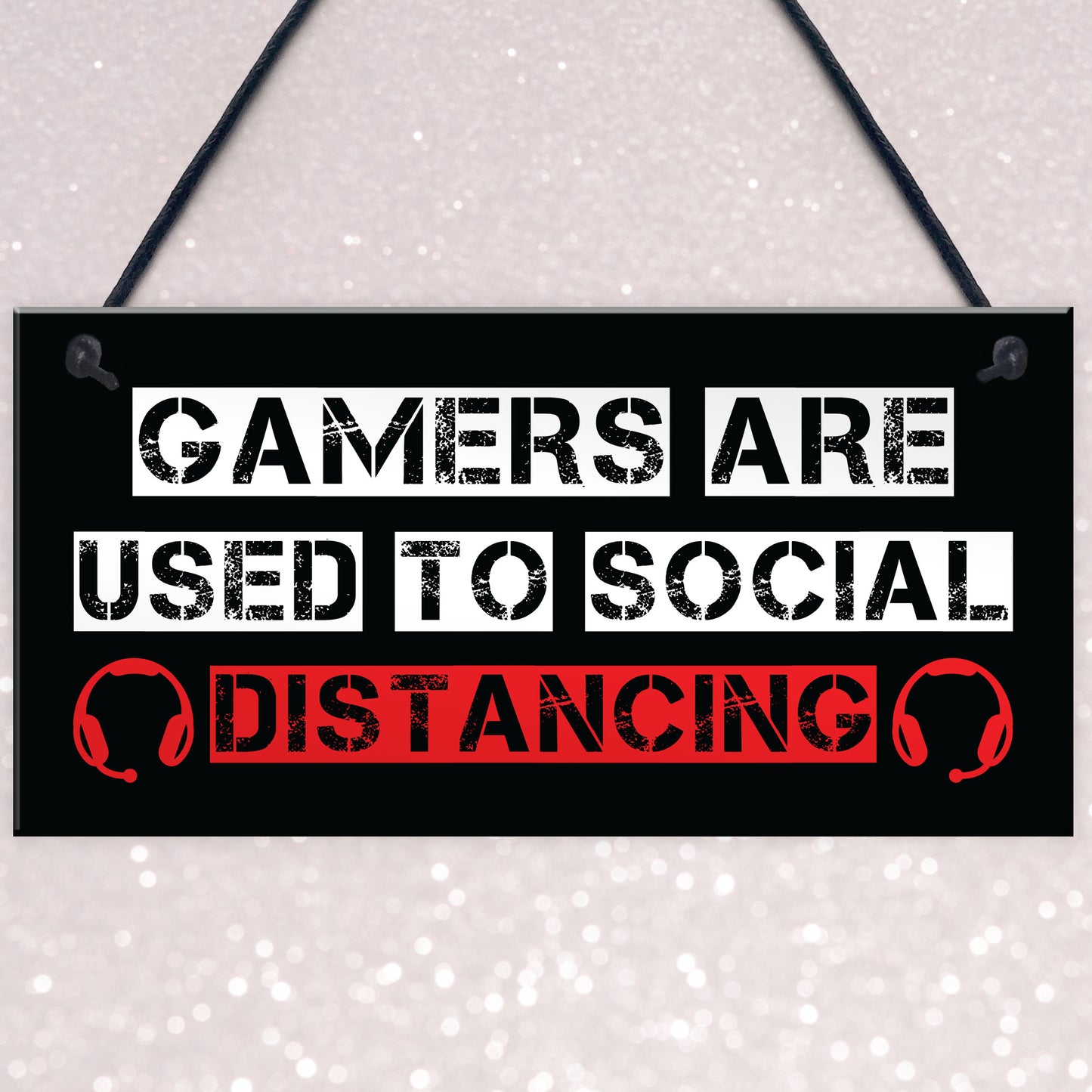Funny Gaming Sign For Boys Bedroom Man Cave Novelty Gift
