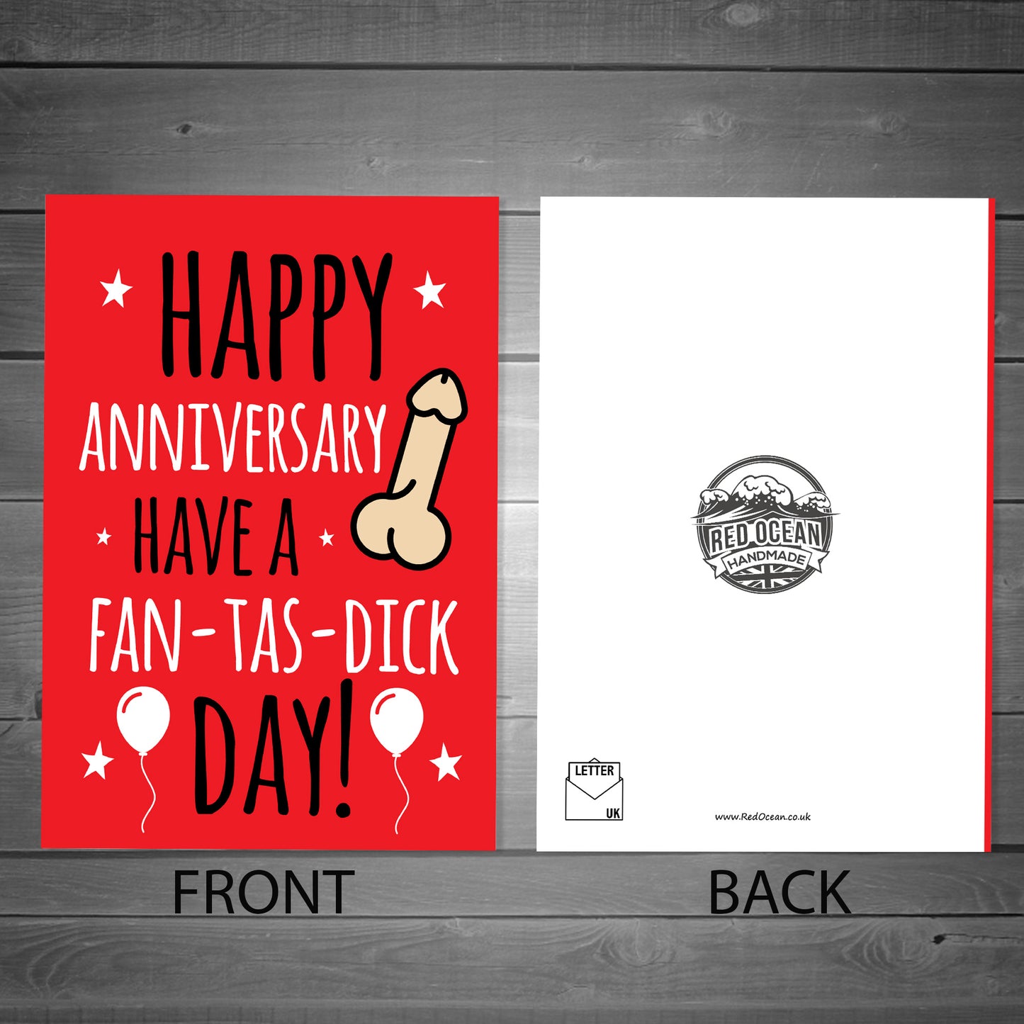 Funny Rude Anniversary Card For Him Her Boyfriend Girlfriend
