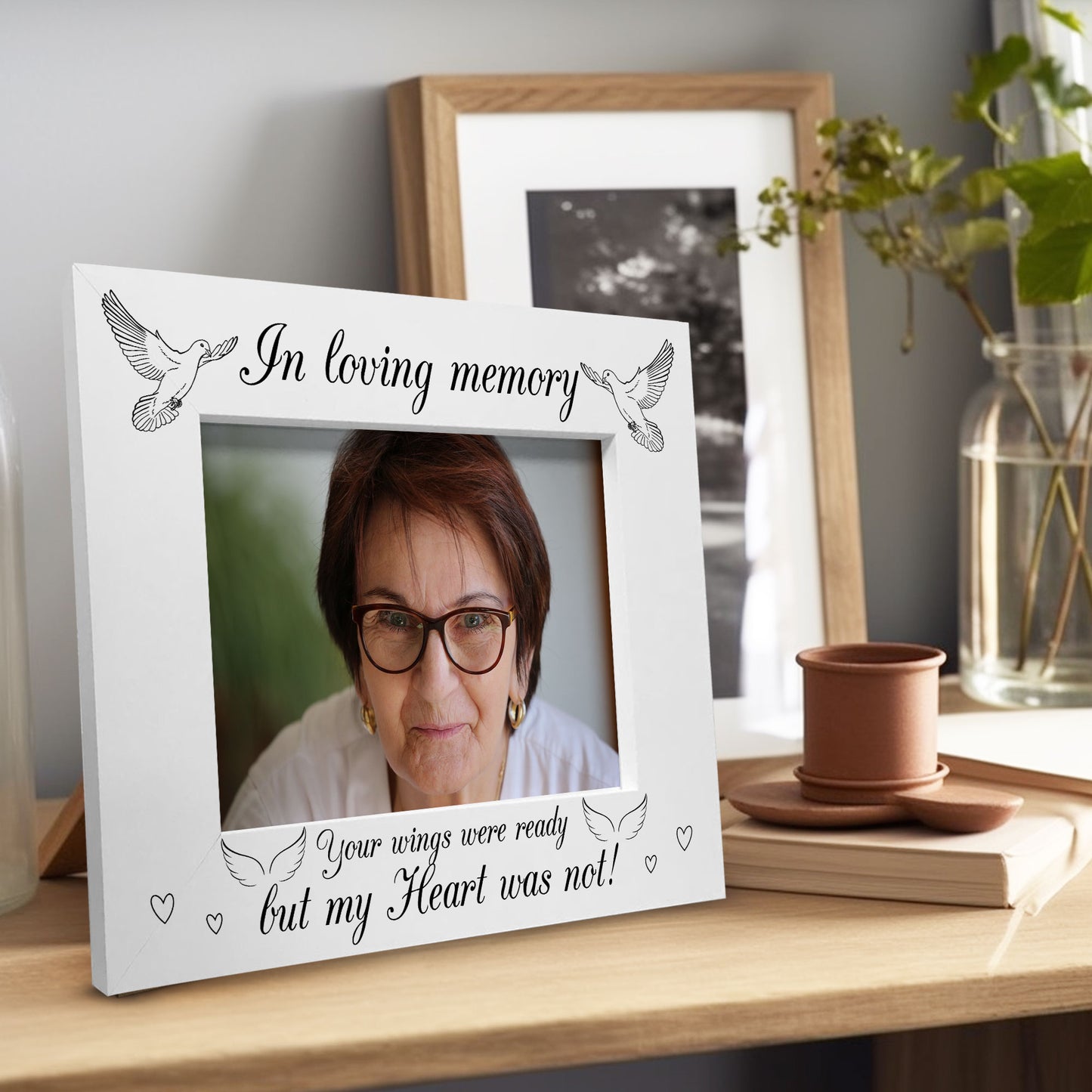 Mum Dad Nan Grandad Daughter Son Memorial Remembrance Frame