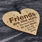 Friendship Heart Engraved Plaque Best Friend Sister Birthday