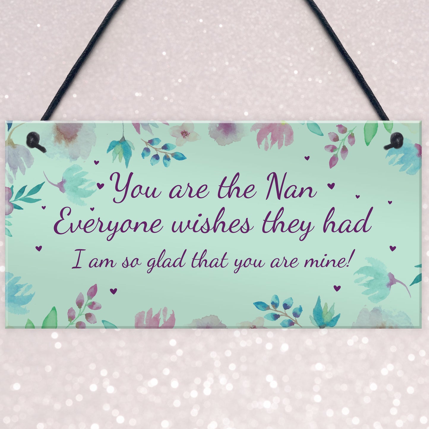 Best Nan Gift Plaque Nan Birthday Christmas Gift For Her