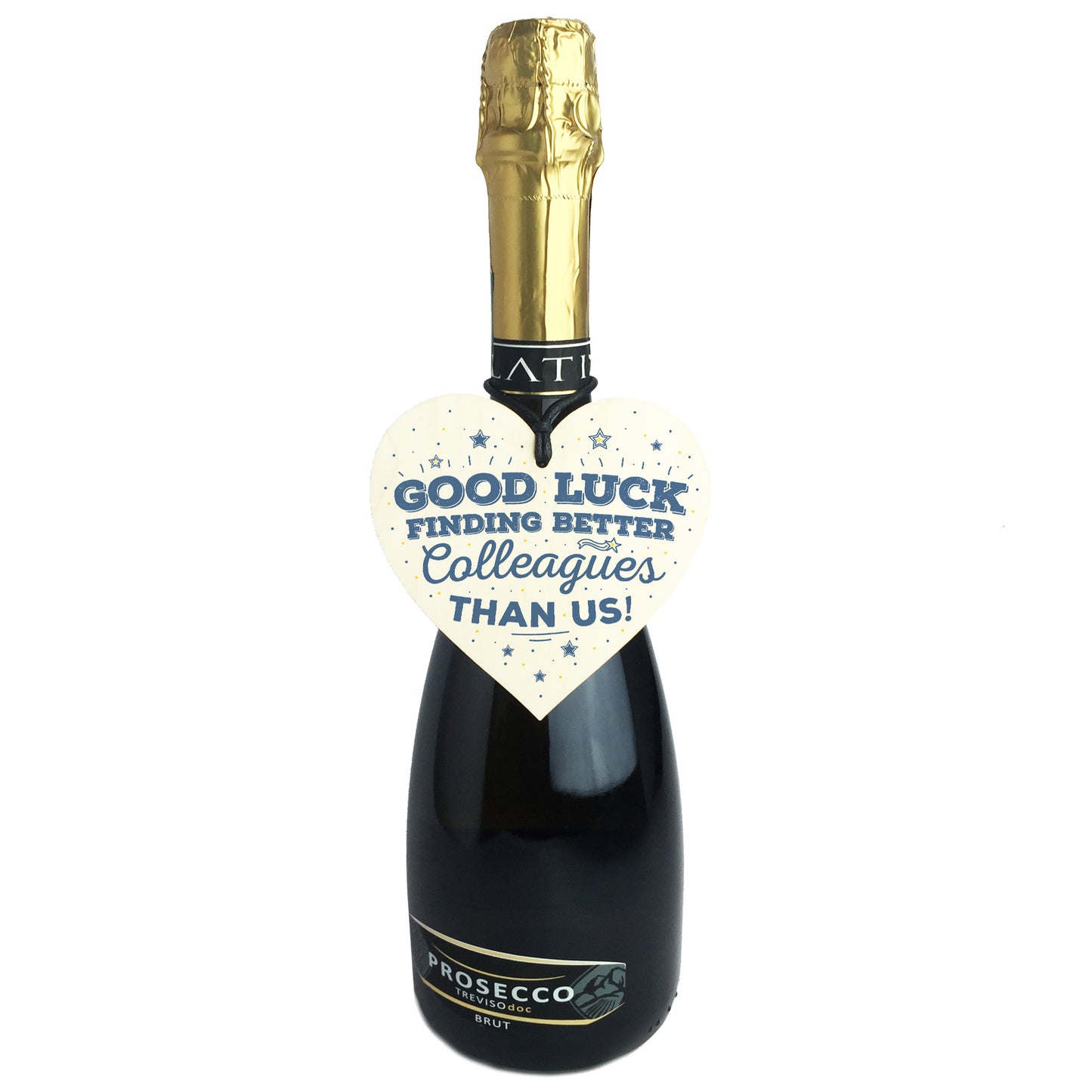 Good Luck Colleague Leaving Gift Wooden Heart Sign Thank You