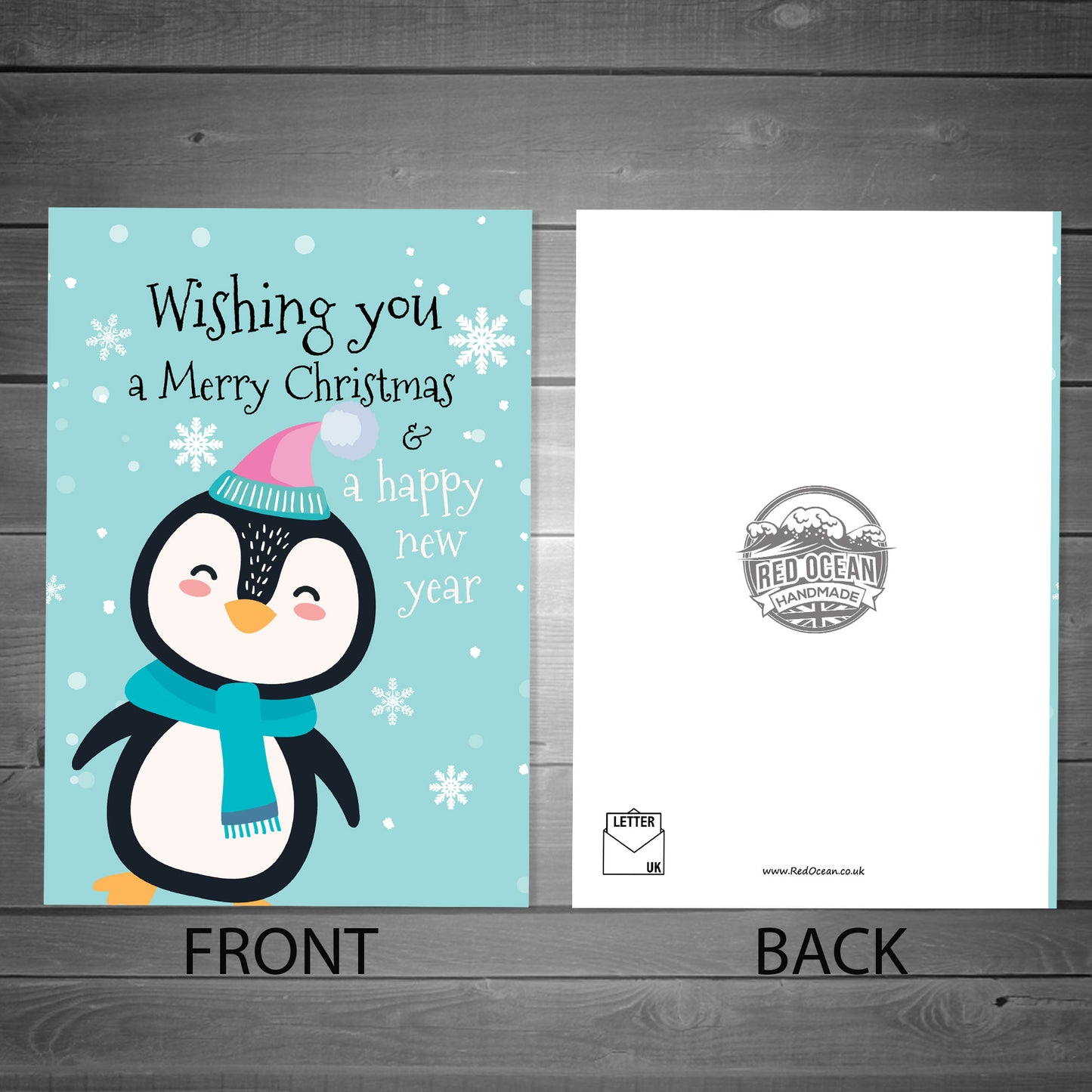 Merry Christmas Happy New Year Cards For Mum Dad Nan Grandad