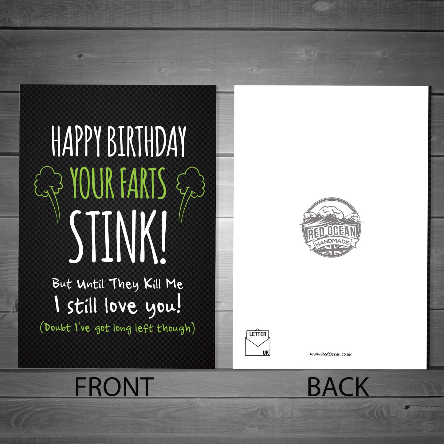 Funny Happy Birthday Card For Him Novelty Card Boyfriend Husband