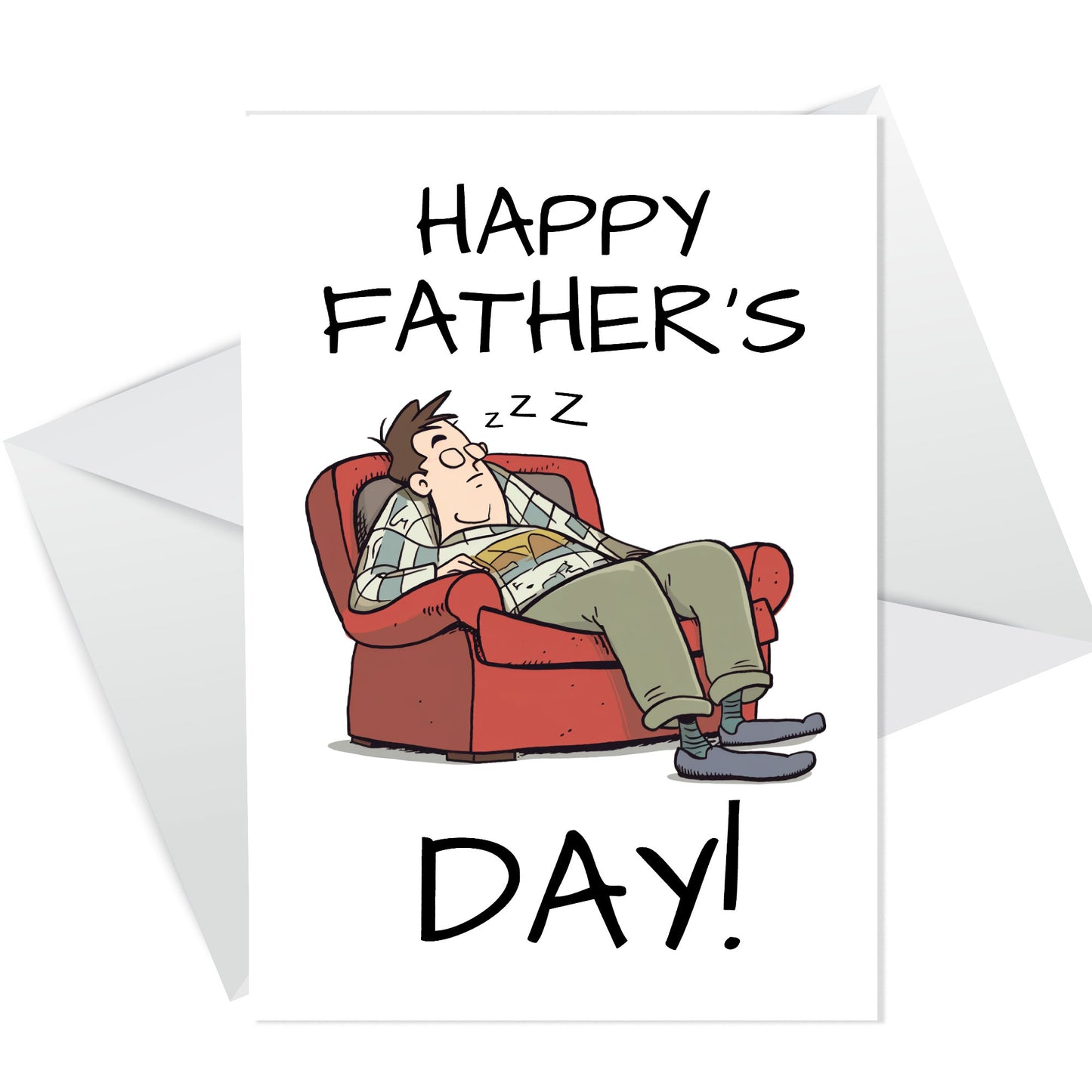 Fathers Day Gift Bundle A6 Card And Heart Funny Fathers Day Gift