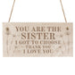Best FRIEND Gift Sister Gift Wood Sign Friendship Sign Thank You