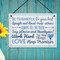 Be Thankful Family Rules Wall Plaque New Home Kitchen Friendship