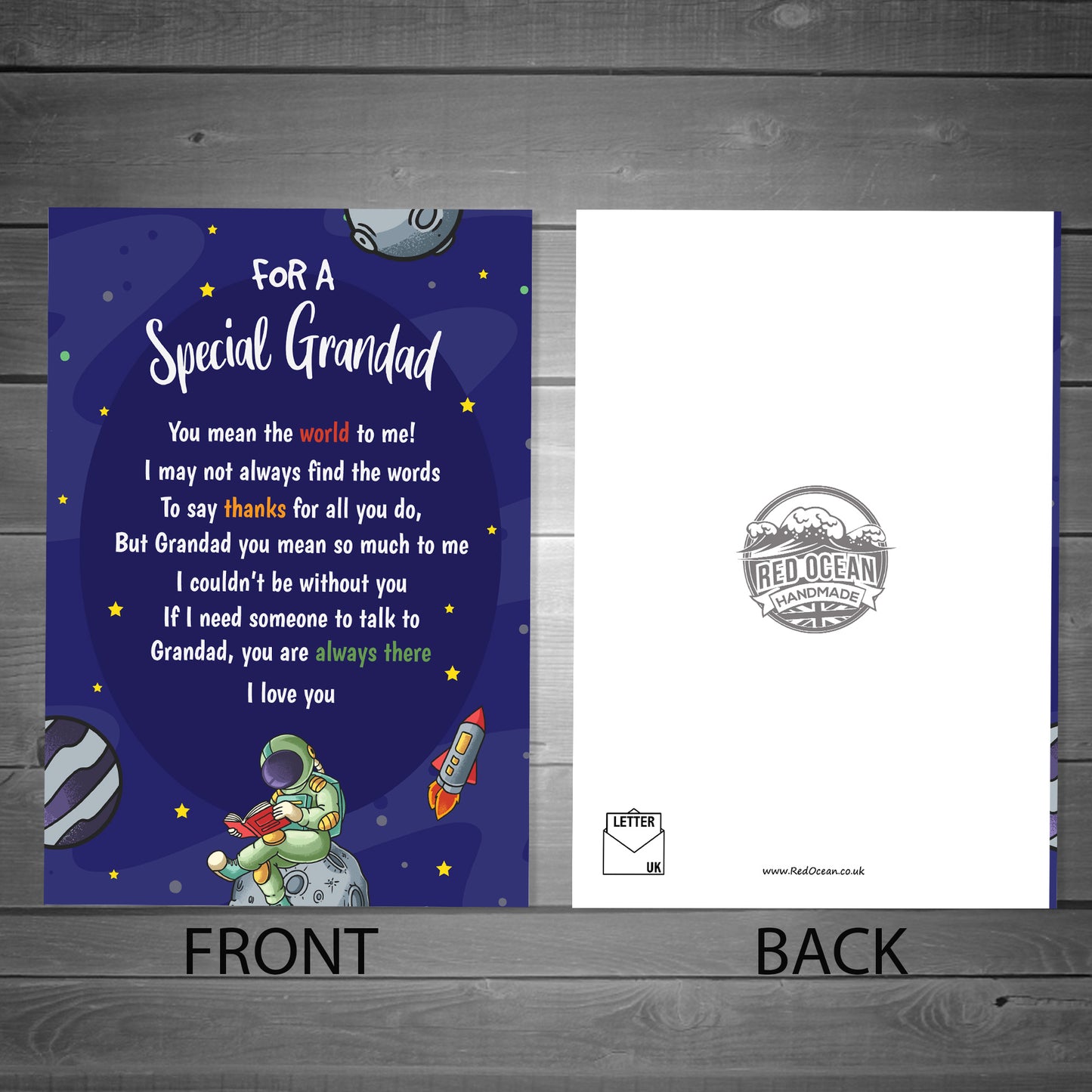 Fathers Day Birthday Card For A Special Grandad Novelty Card