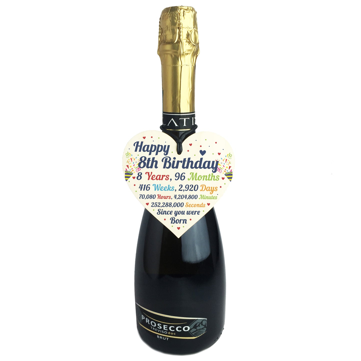 8th Birthday Gift For Boys Heart 8th Birthday Gift For Girls