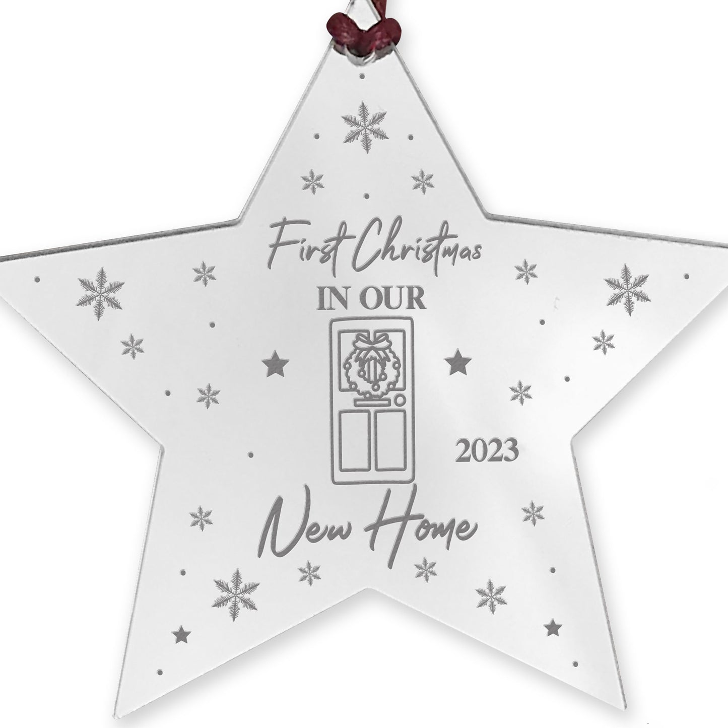 First Christmas In Our New Home 2023 Christmas Tree Bauble