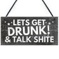 Funny Home Bar Sign BUNDLE Accessories For Home Pub Garden