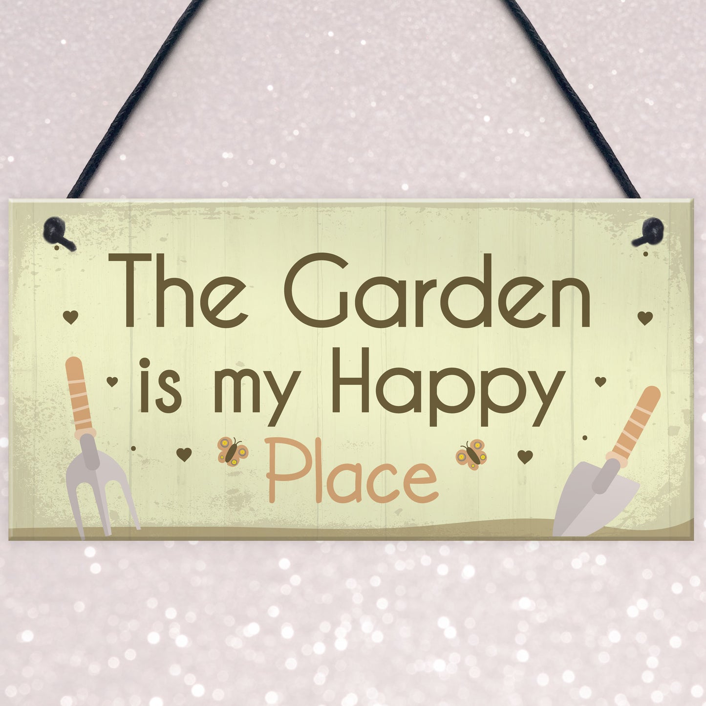 Novelty Garden Sign Gift For Gardeners Mum Nan Home Decor