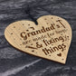 Grandad Gifts Engraved Heart Cute Grandad Birthday Christmas