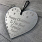 Best Cousin Gift For Christmas Engraved Heart Christmas Decor