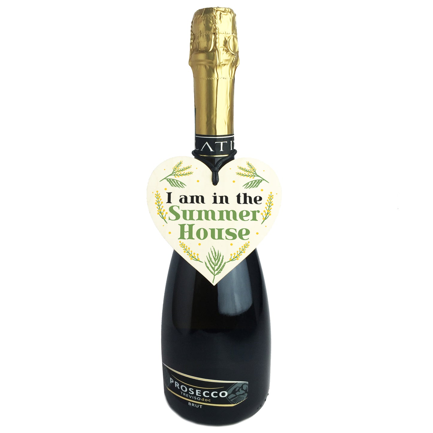 I Am In The Summerhouse Sign Hanging Door Sign Wood Heart