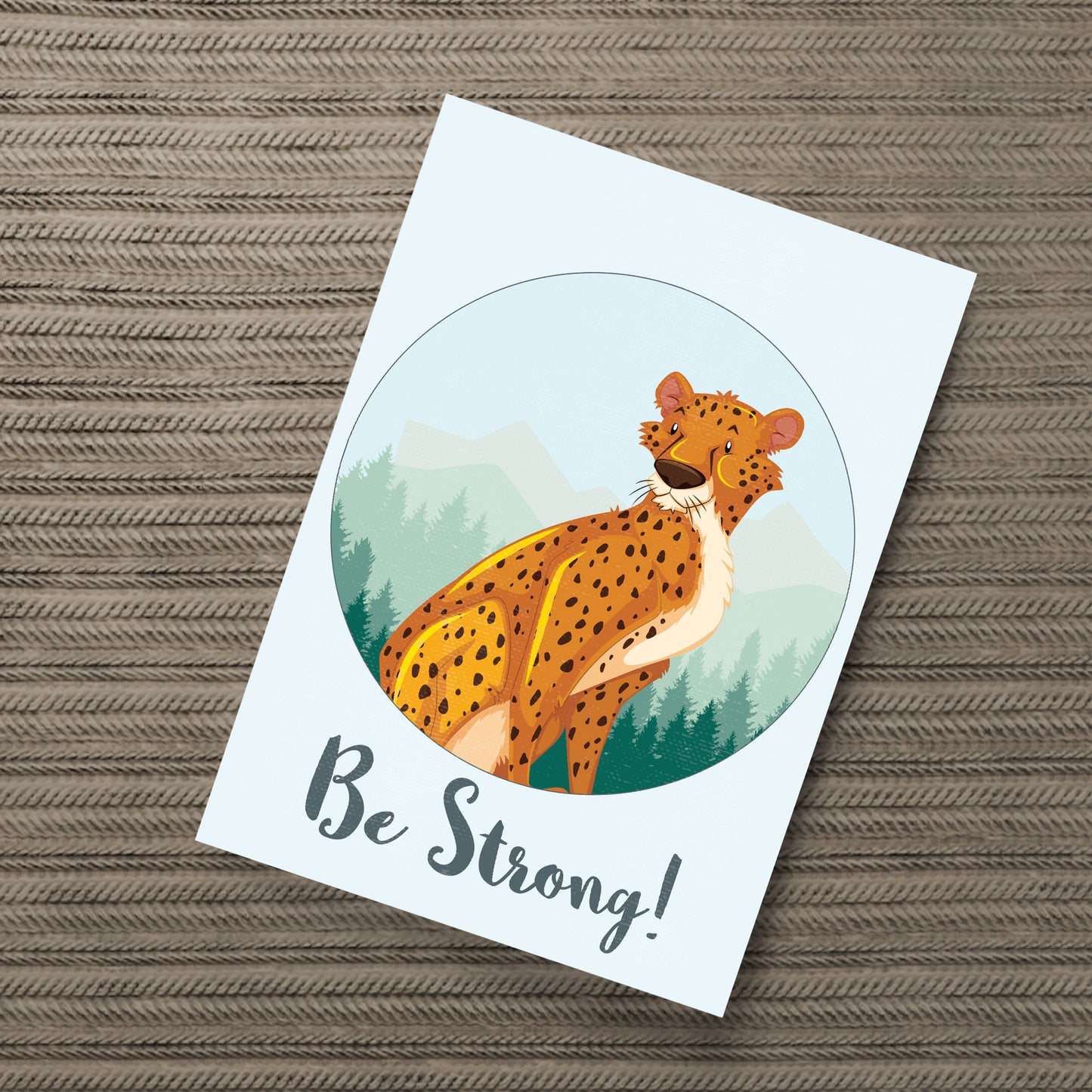 Cheetah Animal Prints For Nursery / Jungle Safari Theme Nursery