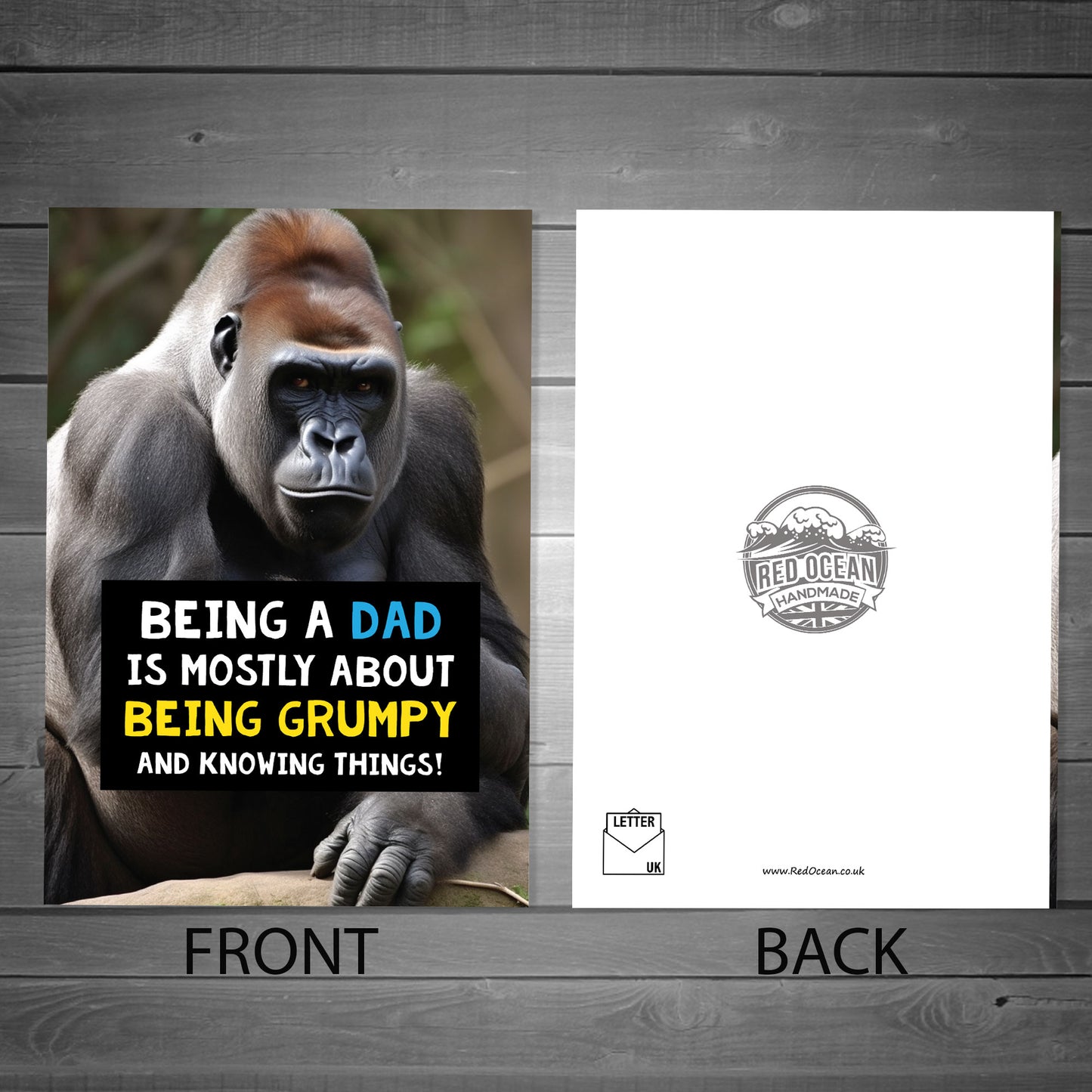 Funny Fathers Day Birthday Card For Dad Daddy Novelty Card