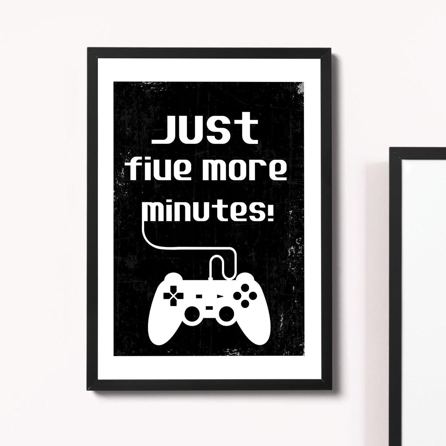 Retro Gaming Sign For Boys Bedroom Man Cave Games Room Framed