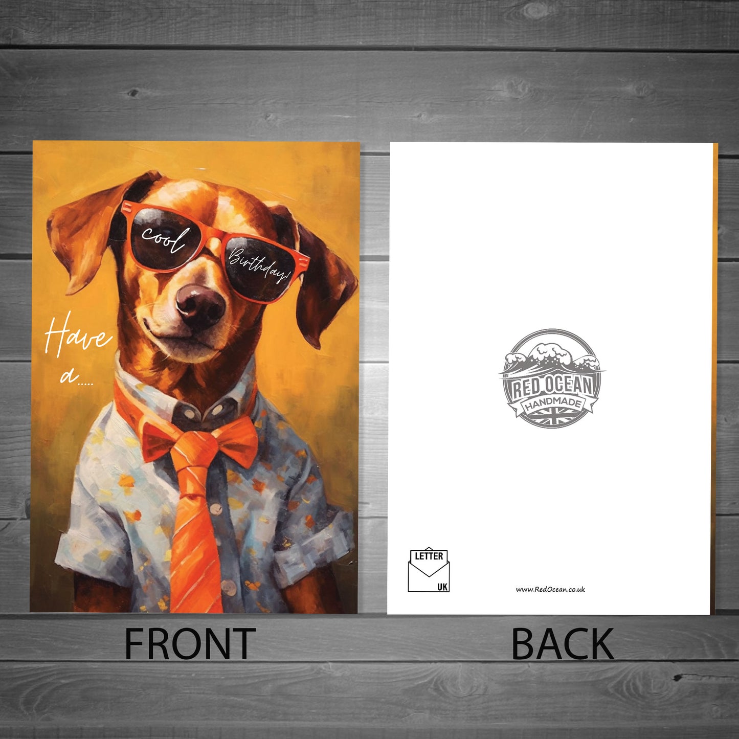 Funny Dog Birthday Card Novelty Card For Men Women Him Her