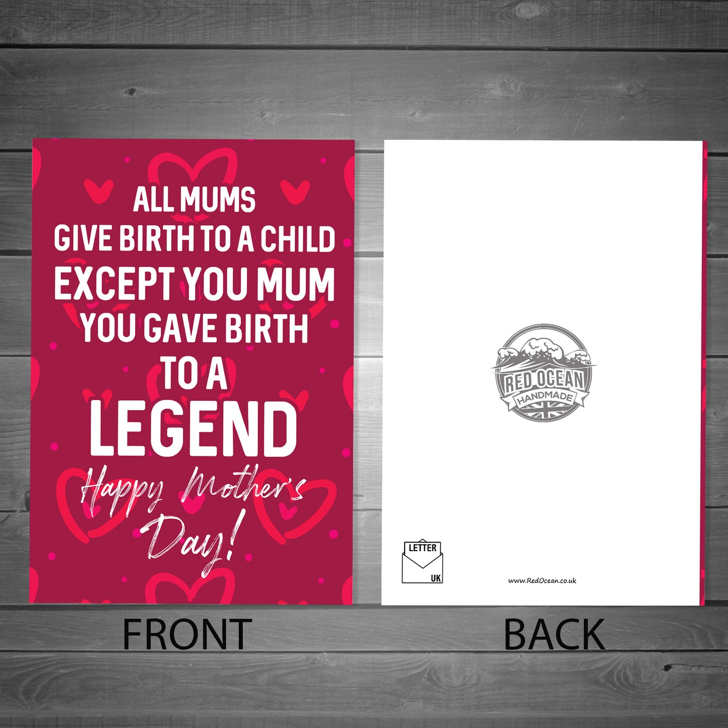 Funny Mothers Day Card For Mum Novelty Mother's Day Card