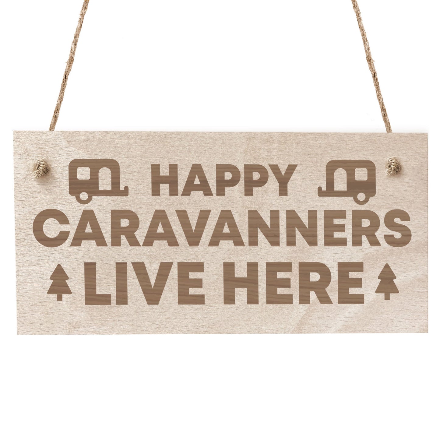 Caravan Sign Engraved Novelty Campervan Sign Caravan Lover Gift