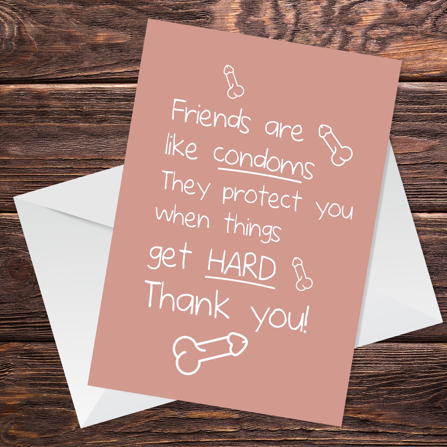 Birthday Card For Best Friend Funny Humour Card Novelty Card