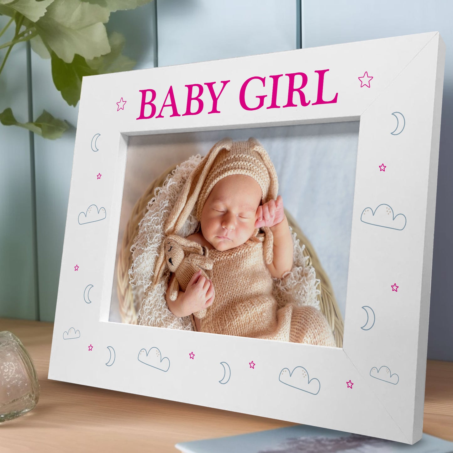 Baby Keepsake New Baby Photo Frame BABY GIRL Baby Shower Gifts