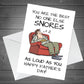 Funny Rude Fathers Day Card Gift For Dad Wood Heart Joke