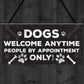 Dog Signs For Home Funny Hanging Wall Plaque Funny Pet Signs