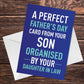 Funny Fathers Day Card From Son Bought By Daughter In Law