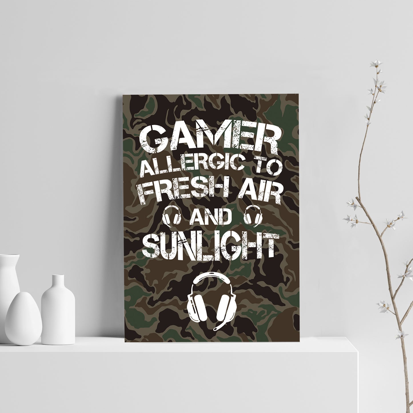 Gaming Gamer Print For Boys Bedroom Games Room Man Cave Gift