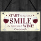 Funny Wine Gift Kitchen Bar Plaque Wine Lover Gift Alcohol Gift