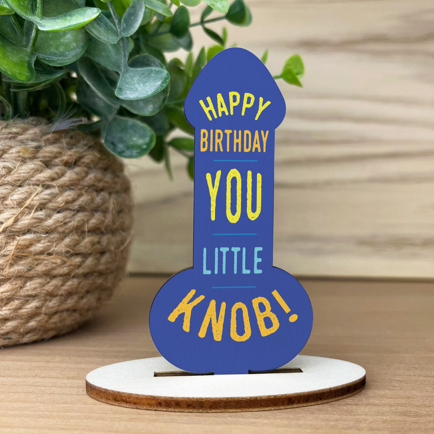 Funny Joke Birthday Gift For Men Dad Son Brother Uncle Plaque