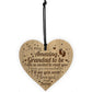 Grandad To Be Gifts Birthday Christmas Gift Engraved Heart Bump