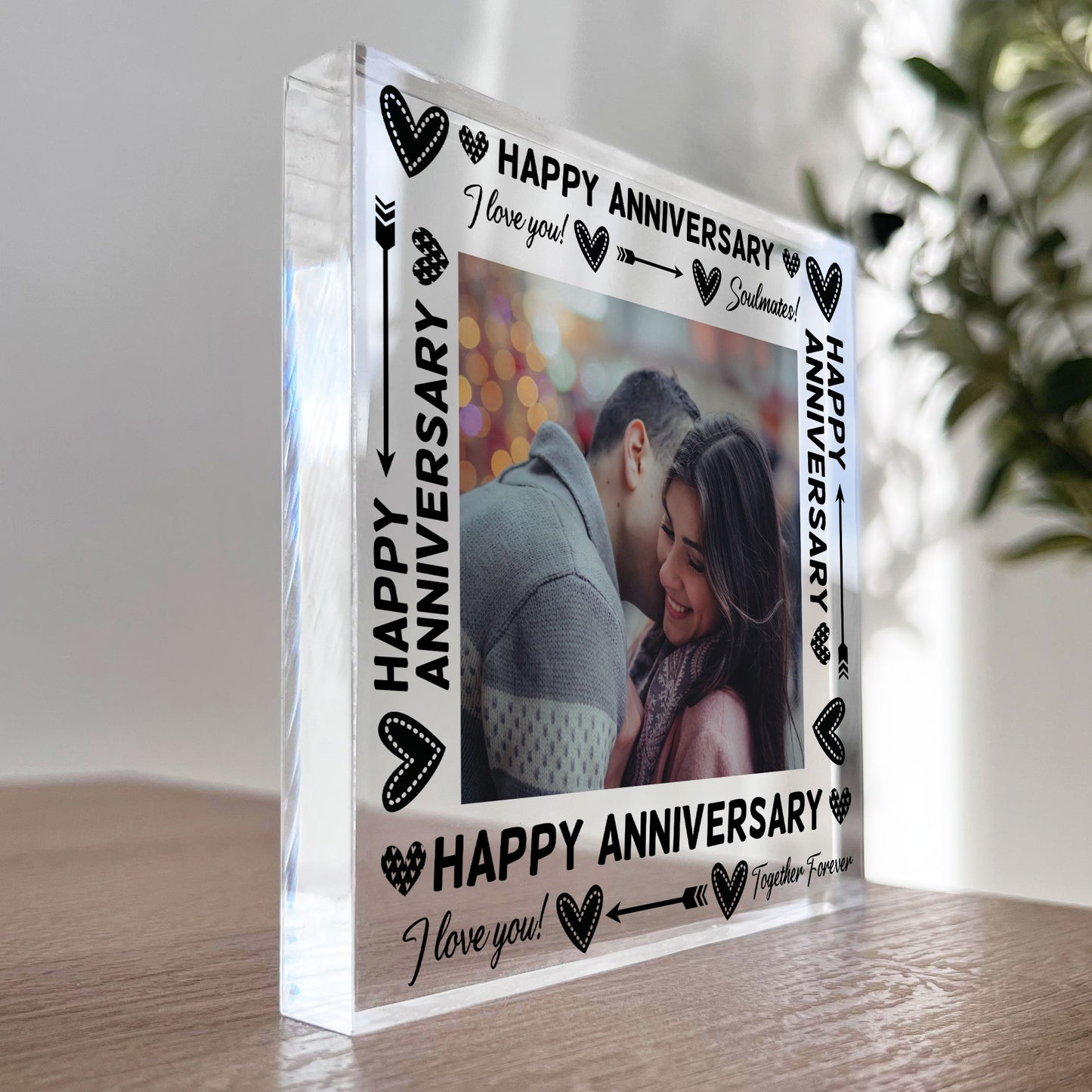 Personalised Anniversary Gifts For Husband Wife 1st 2nd 10th