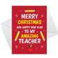 6 Cute Childrens Kids Christmas Cards School Pack For Class
