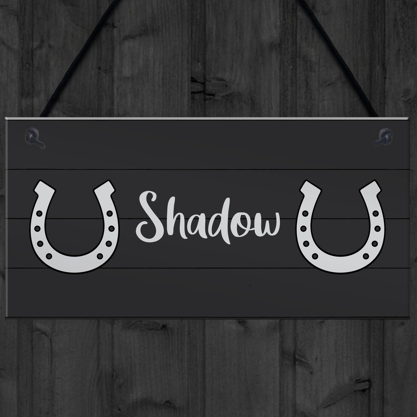 Personalised Horse Sign For Stable ANY NAME Horse Lover Gift