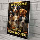 The Dog House Sign For Home Bar Funny Welcome Sign Pub Man Cave
