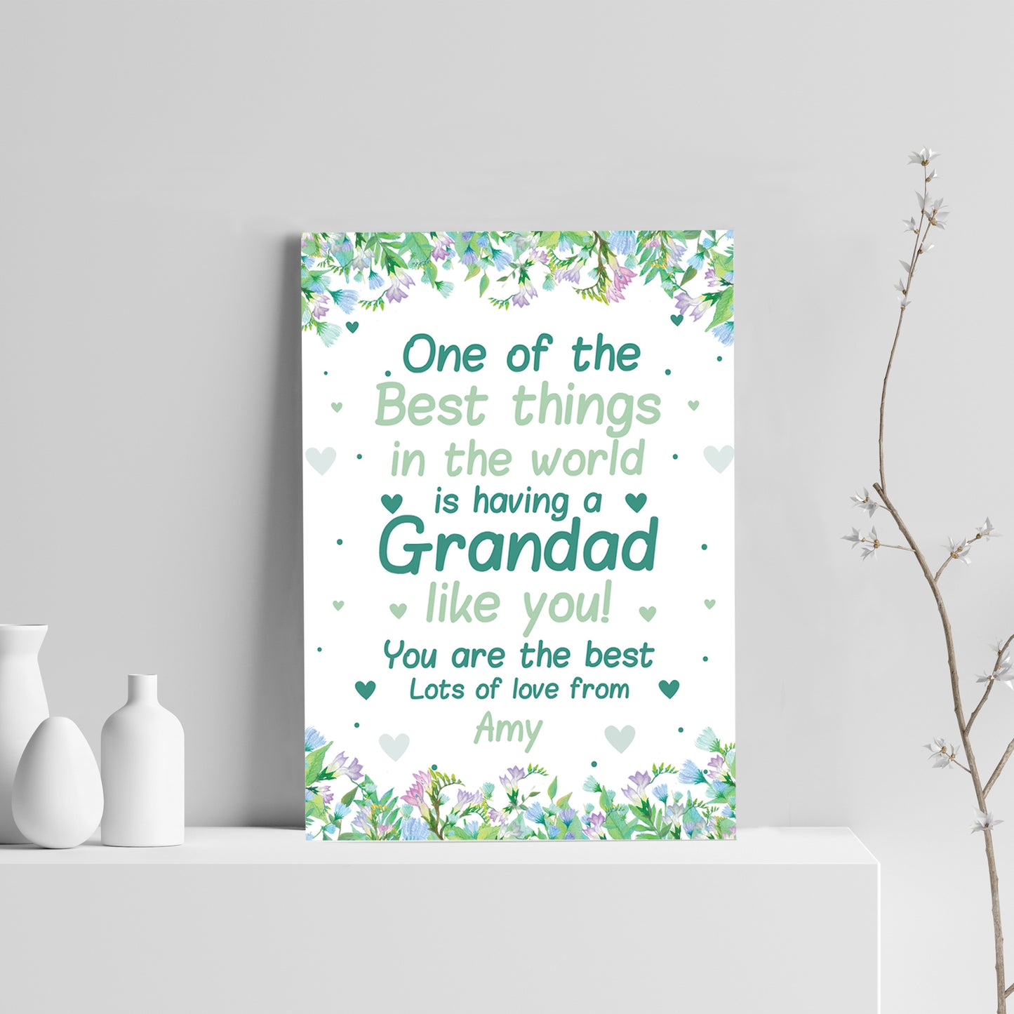 Personalised Grandad Granda Great Grandad Birthday Christmas