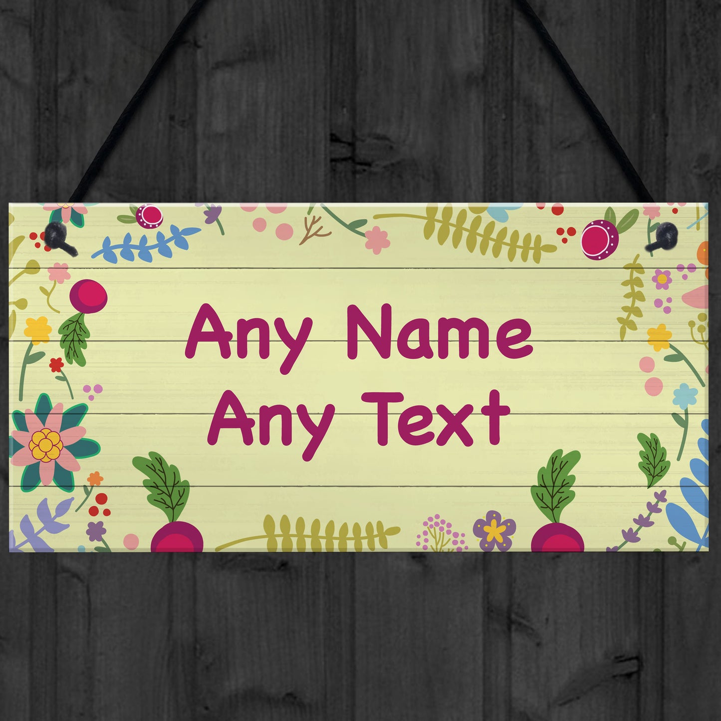 Garden Signs Personalised Garden Sign BBQ Alcohol Gift Shed Sign
