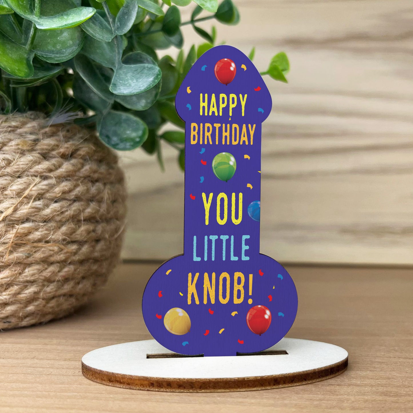 Funny Birthday Gifts For Son Dad Brother Uncle Wood Plaque