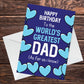 Funny Greeting Card for Dad Greatest Dad Birthday Card