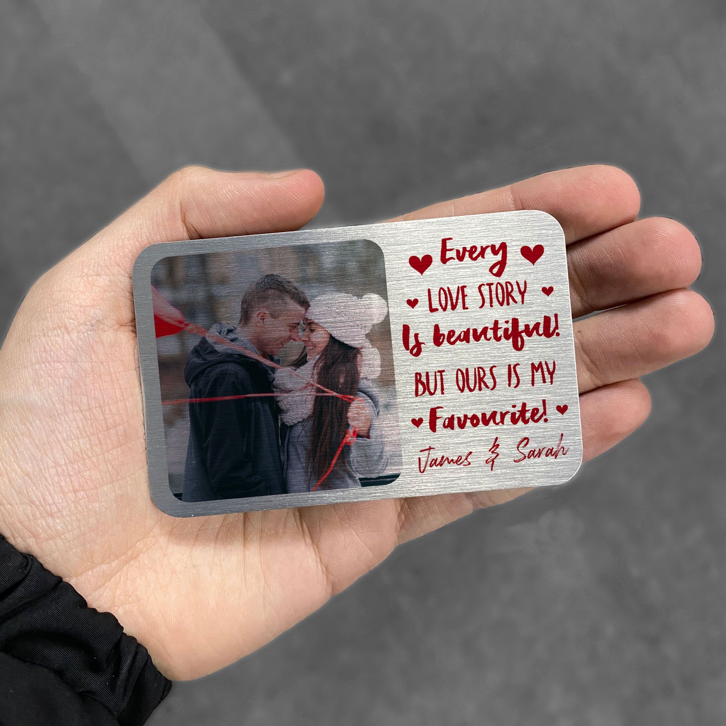 Novelty Gift For Boyfriend Husband Personalised Insert
