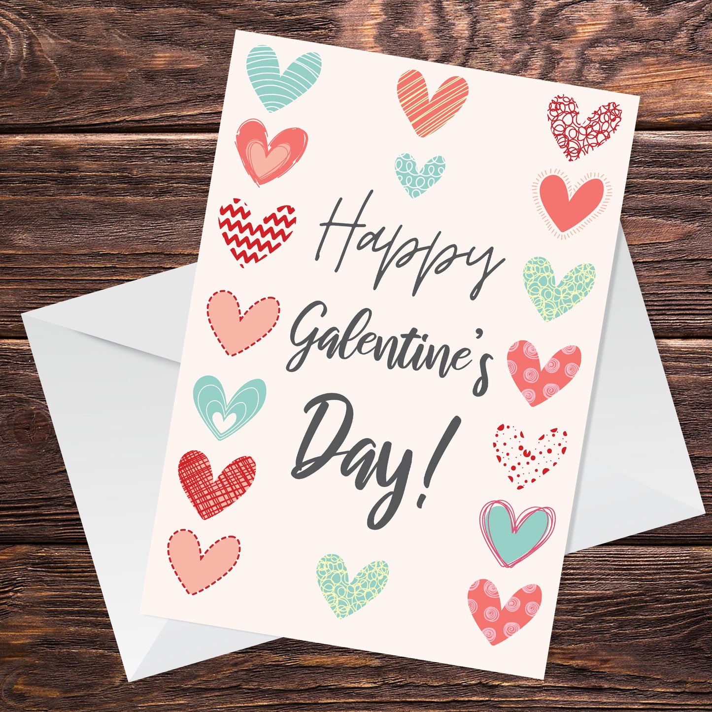 Happy Galentine's Day Card For Best Friend Galentines Day Card