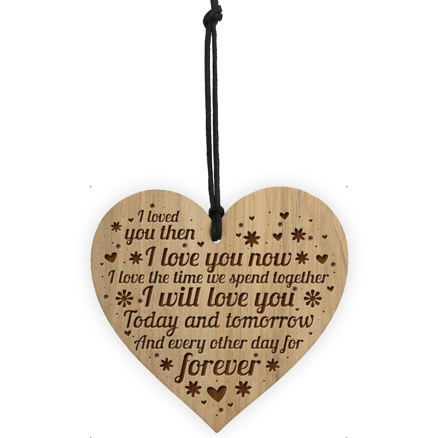 Gift For Her Girlfriend Wife Gift Engraved Heart Gift For Him