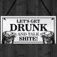 FUNNY Hanging Bar Sign Garden Signs Home Bar Sign Alcohol Gift