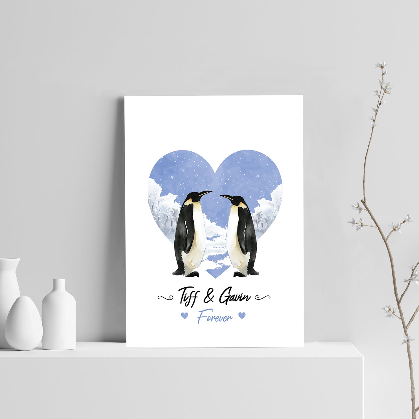 Anniversary Gift For Husband Wife Print Mr & Mrs Gift Keepsake
