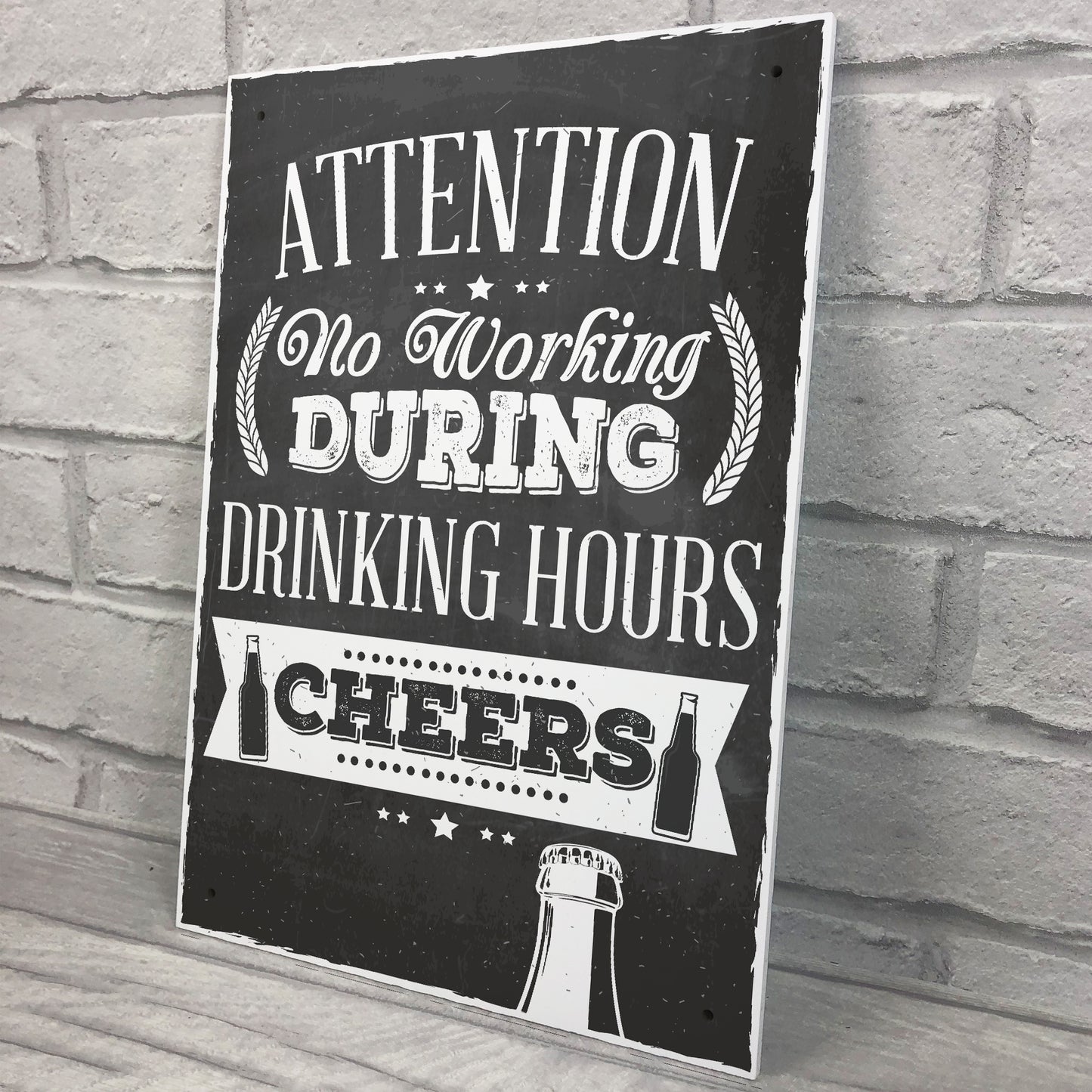 Drinking Funny Alcohol Signs Prosecco Gin Rum Vodka Plaques